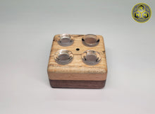 Load image into Gallery viewer, TT07 &quot;Turntable&quot; Stand - Spalted Tamarind, Beech &amp; Walnut