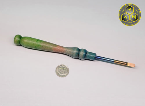 RC48 Blue & Green Titanium Tip Dab Tool