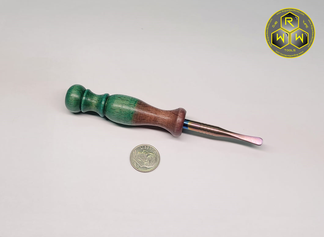 RC54 Purple & Green Titanium Tip Dab Tool