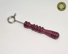 Load image into Gallery viewer, WH03 Hand Turned Purple Heart Wood Wireless Vaporizer Handle