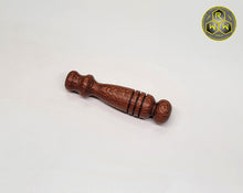 Load image into Gallery viewer, WH04 Hand Turned Leopard Wood Wireless Vaporizer Handle