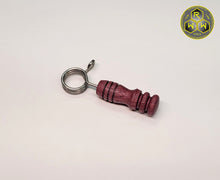Load image into Gallery viewer, WH05 Hand Turned Purple Heart Wood Wireless Vaporizer Handle - Mini