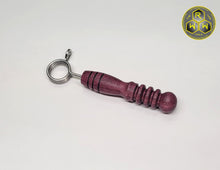 Load image into Gallery viewer, WH16 Hand Turned Purple Heart Wireless Vaporizer Handle