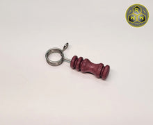 Load image into Gallery viewer, WH04 Hand Turned Purple Heart Wood Wireless Vaporizer Handle - Mini