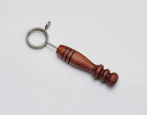 WH27 Hand Turned Bubinga Wood Wireless Vaporizer Handle