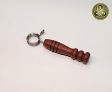 Load image into Gallery viewer, WH02 Hand Turned Leopard Wood Wireless Vaporizer Handle