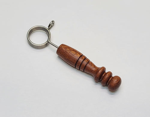 WH19 Hand Turned Leopard Wood Wireless Vaporizer Handle