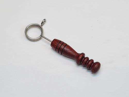 WH23 Hand Turned Padauk Wood Wireless Vaporizer Handle