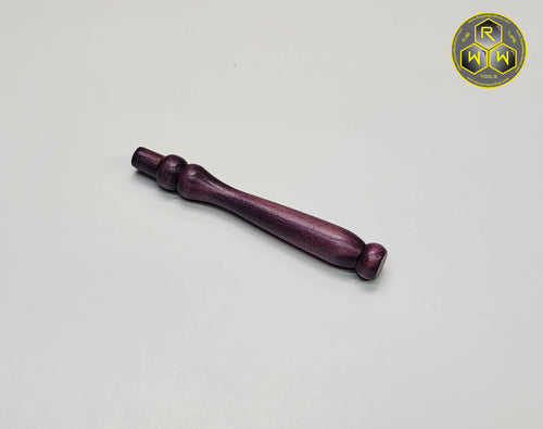 WH08 Clear Coated Dyed Beech Wood Wireless Vaporizer Handle