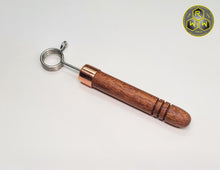 Load image into Gallery viewer, WH22 Copper Top Mahogany Wood Wireless Vaporizer Handle - 5/8 inch