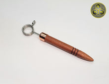 Load image into Gallery viewer, WH26 Copper Top Mahogany Wood Wireless Vaporizer Handle - 1/2 inch