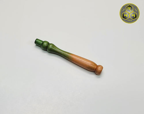 WH09 Clear Coated Dyed Beech Wood Wireless Vaporizer Handle