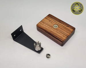 WS05 Wireless Coil Stand - Walnut & Zebra Wood