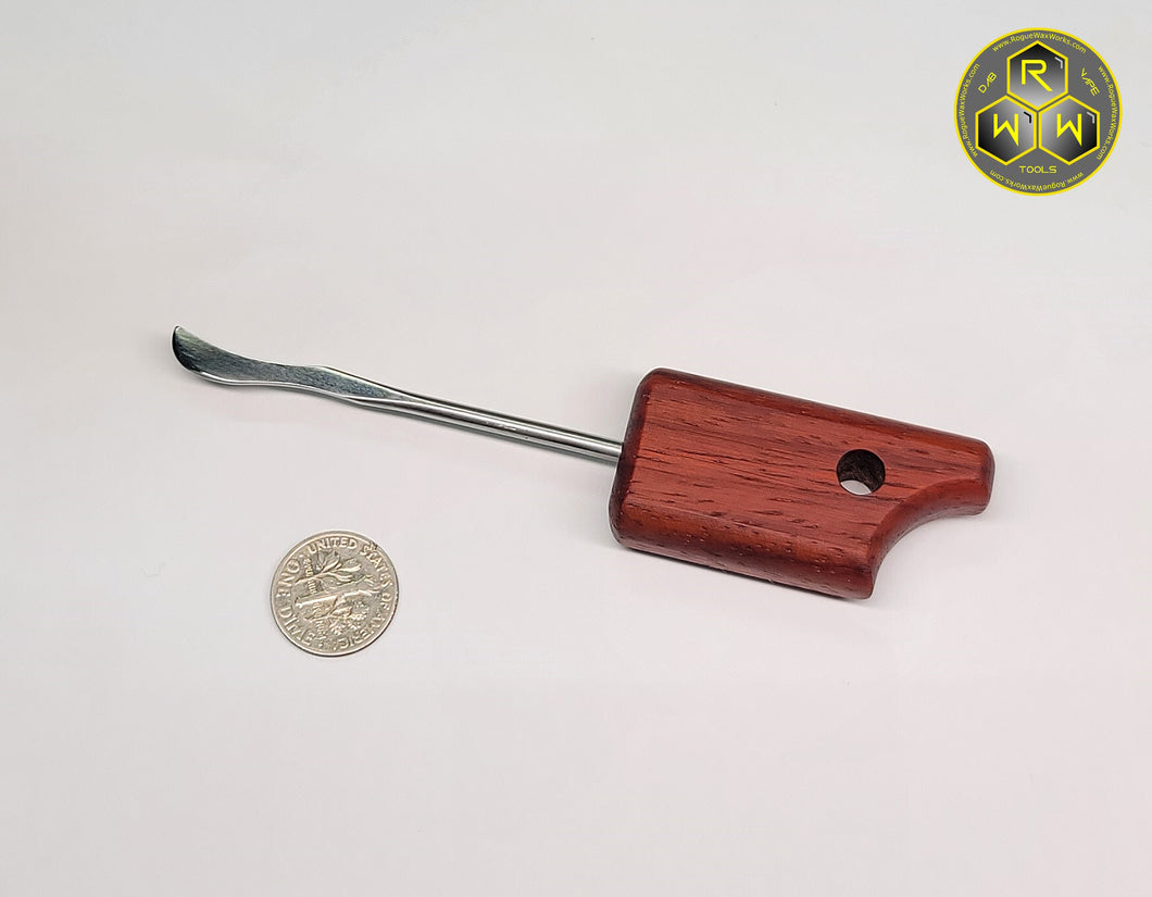 NW48 Padauk Wood Handle Dabber, Dab Tool With Machete Tip