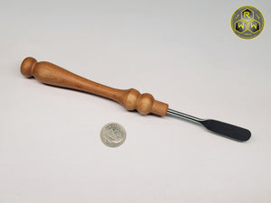 NW42 Cherry Wood Handle Dabber, Dab Tool With Paddle Tip