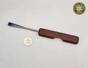 NW67 Lacewood Handle Dabber, Dab Tool With Straight Tip
