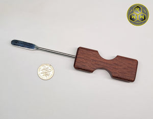 NW40 Lacewood Handle Dabber, Dab Tool With Paddle Tip