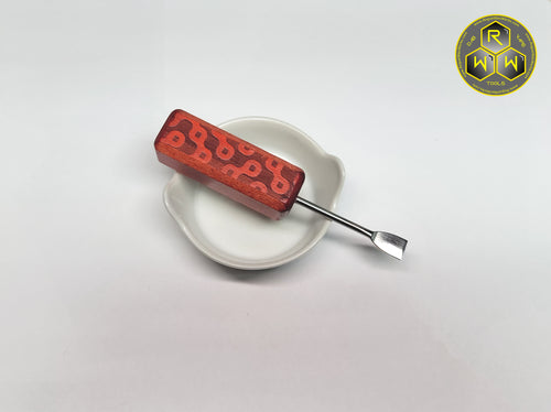 SC09 Red Square Handle Dabber, Dab Tool