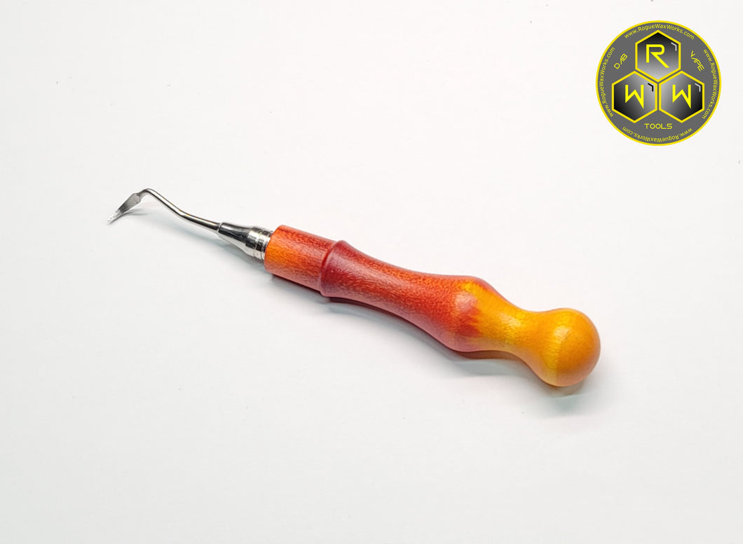 RC05 Red & Yellow Hook Tip Dabber, Dab Tool
